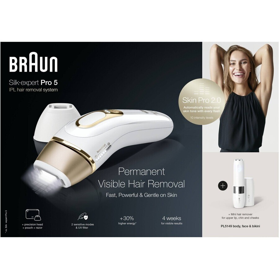 Braun Silk-expert Pro PL5149 Epilatore IPL