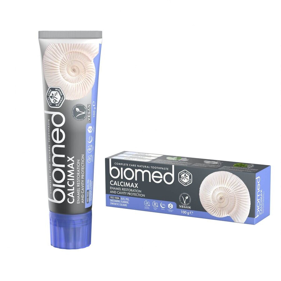 Biomed Calcimax Dentifricio con estratti di alghe naturali 100 g