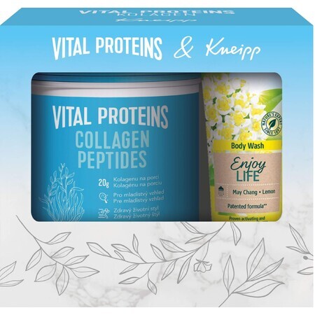 Pack regalo Vital Proteins Péptido de Colágeno 567g + Gel de ducha Kneipp 200ml