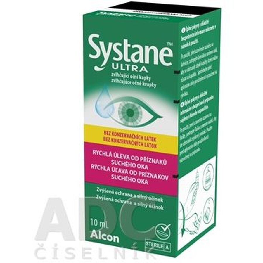 Systane Gotas oculares ultrahidratantes sin conservantes 10 ml