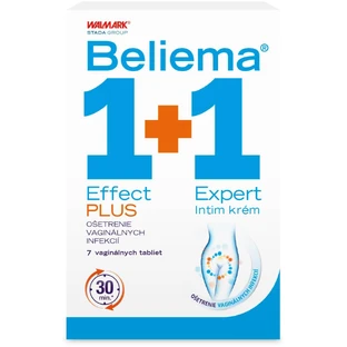 Beliema Effect PLUS 7 vaginale tabletten + Intima Expert crème 30 ml