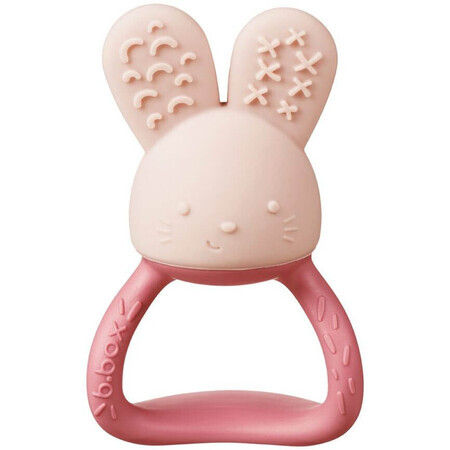 B. box Coniglio raffreddante Teether - rosa