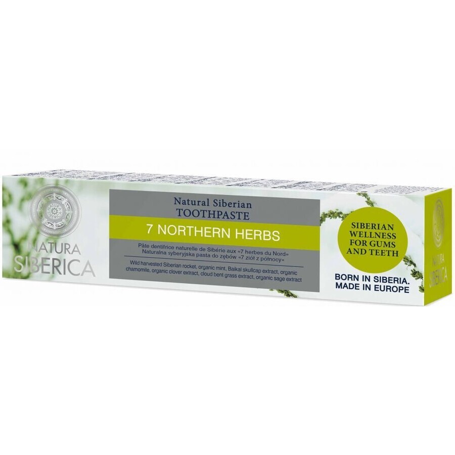 Natura Siberica Natural Siberian toothpaste - 7 Siberian herbs 100 g