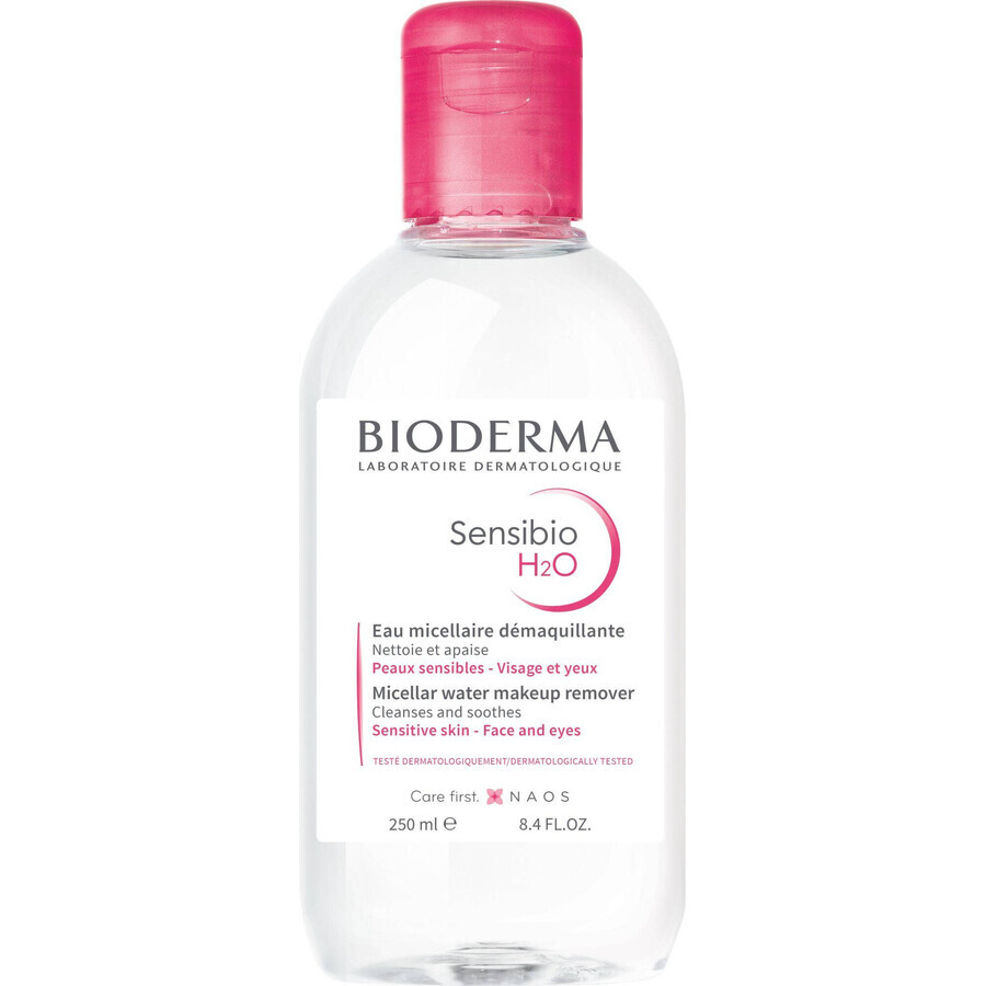 Bioderma Sensibio H2O apă micelară pentru piele sensibilă 250 ml