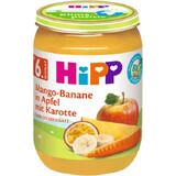 HiPP Bio Apfel mit Banane, Mango und Karotte ab 6 Monaten 190 g