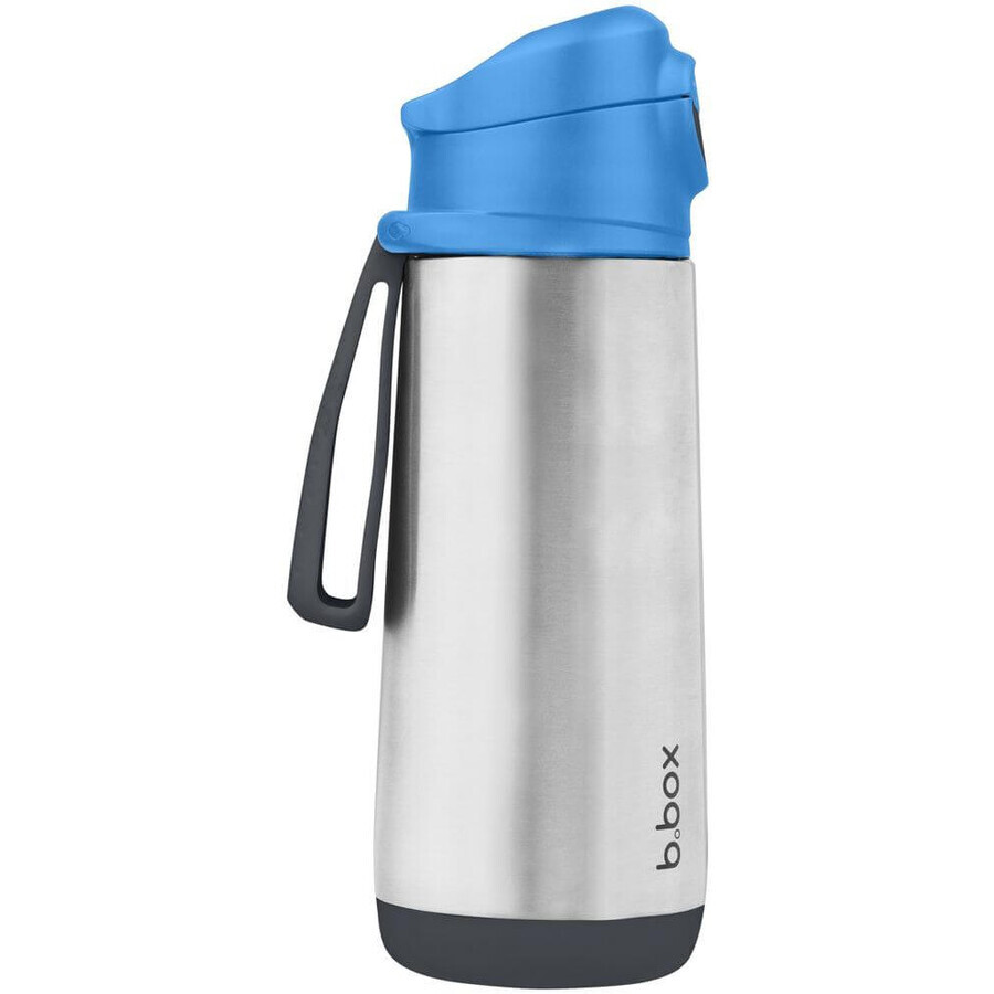 B. box Thermos sportivo, blu/grigio 500 ml