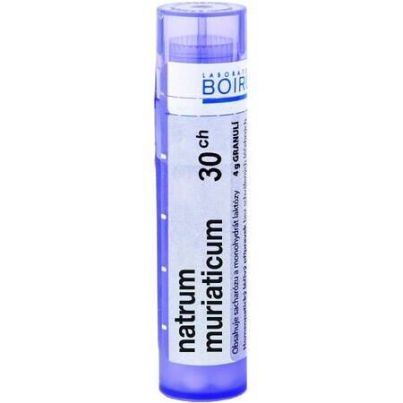 Boiron Natrum Muriaticum CH30 granulato 4 g