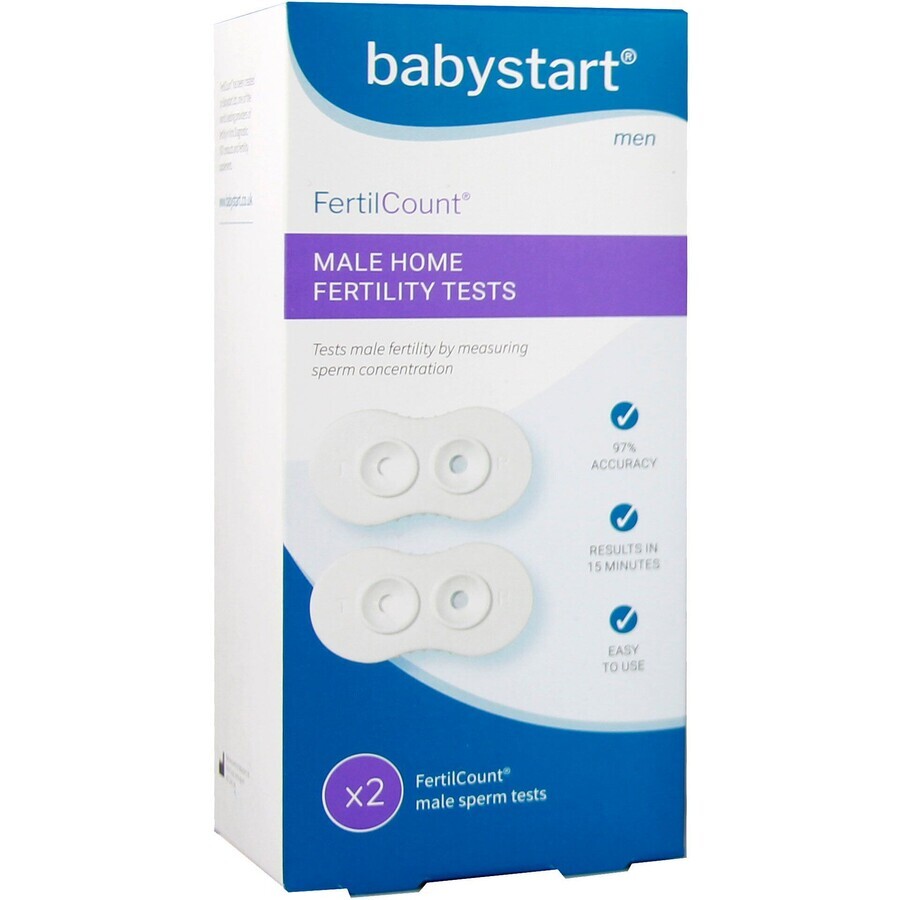 Babystart FertilCount Test di fertilità maschile 2 pz.