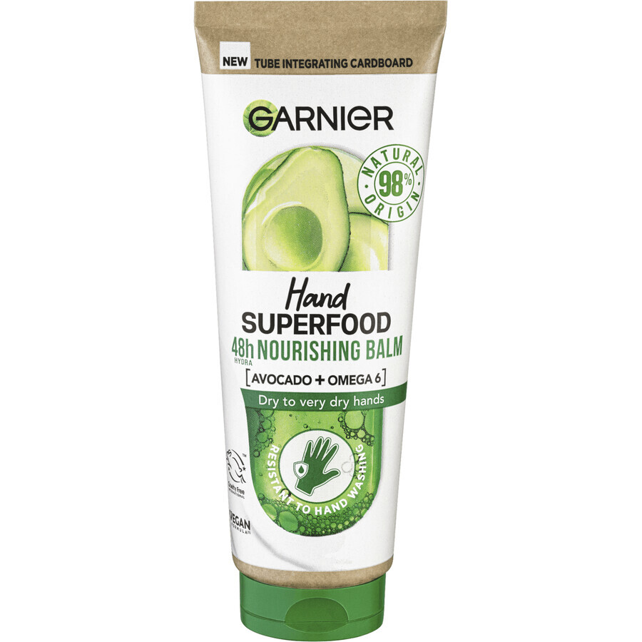 Garnier Hand Superfood crema de manos hidratante con aguacate 75 ml