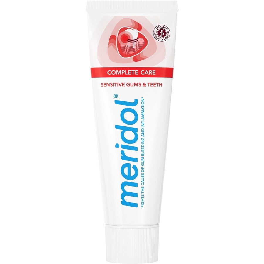 Meridol Complete Care pasta dentífrica para dientes y encías sensibles 75 ml