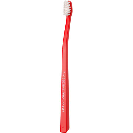 Spazzolino da denti Swissdent Whitening Soft Red