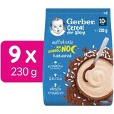 Gerber Cereale lapte terci cacao Goodnight 9 x 230 g