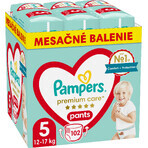 Pañales Pampers Premium Care, talla 5, 12kg-17kg 102 unidades