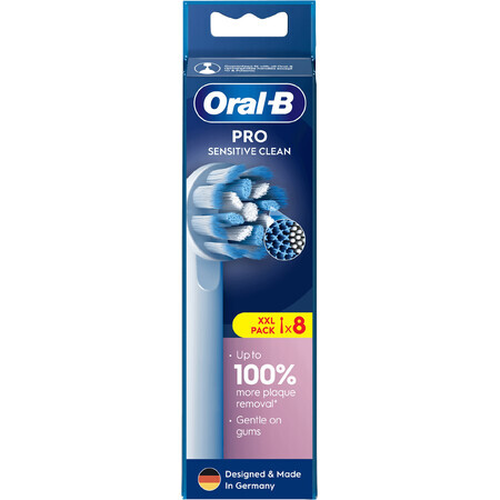 Oral-B Pro Sensitive Clean têtes de remplacement 8 pcs