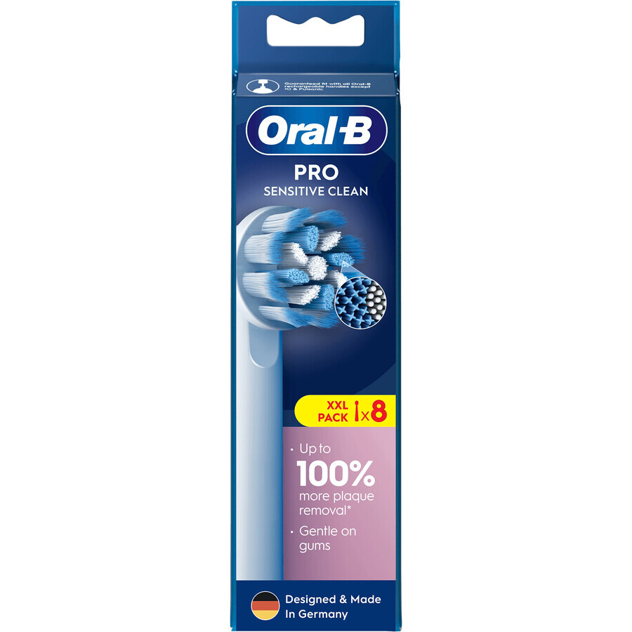 Oral-B Pro Sensitive Clean têtes de remplacement 8 pcs