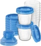 Tacki Philips Avent VIA z adapterem 10 x 180 ml
