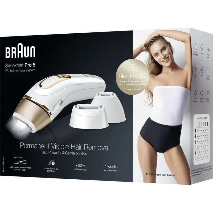 Braun Silk-expert Pro PL5243 Epilator IPL