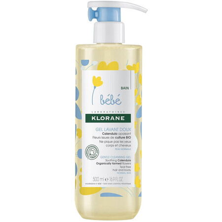 Klorane Bébé Milde Wasgel 500 ml