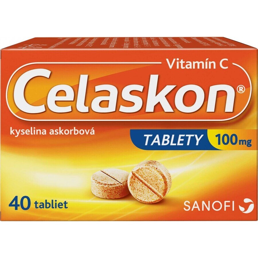 Celaskon Vitamin C 100mg 40 tablets