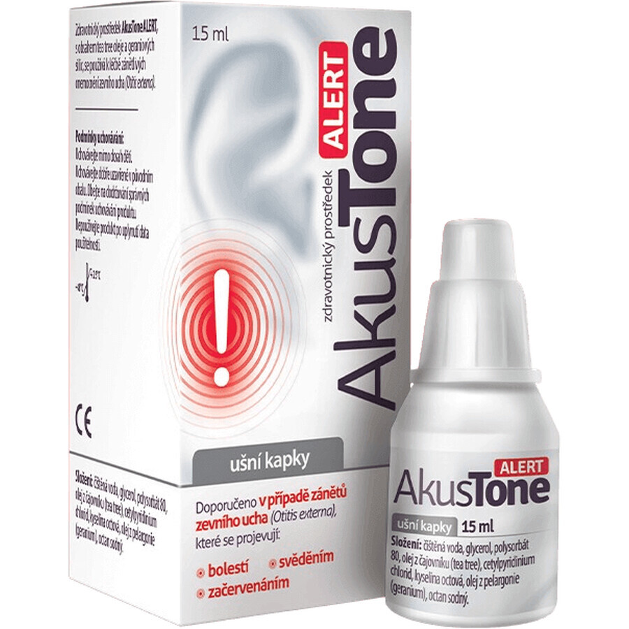 AkusTone Alert ear drops 15 ml