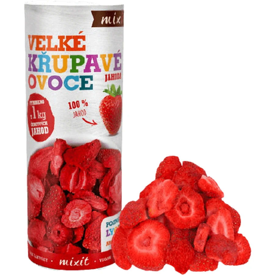 Mixit Big Crispy Fresa Crujiente 100 g