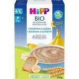 HiPP Bio Bio-Gute-Nacht-Brei mit Banane und Keksen aus dem Vereinigten Königreich. 4.-6. 6 - 6 Monate 250 g