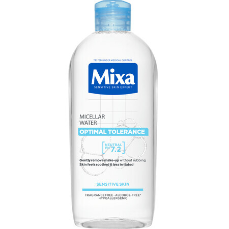 Mixa Optimal Tolerance mizellares Wasser für empfindliche Haut, 400 ml