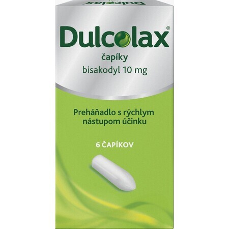 Dulcolax 10mg 6 suppositoires