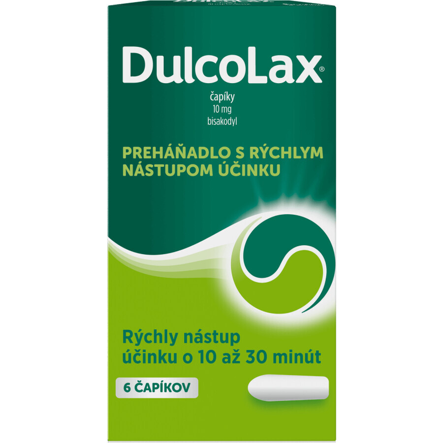 Dulcolax 10mg 6 suppositoires