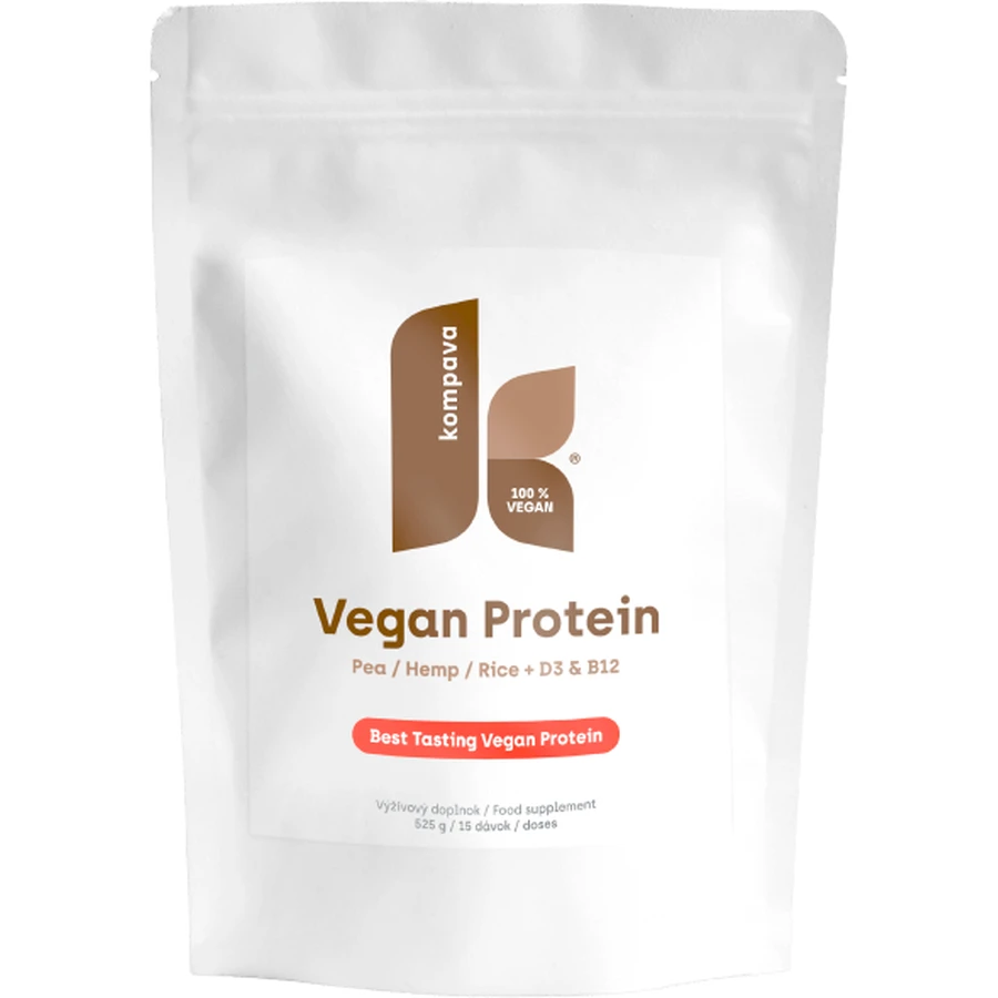 Kompava Proteína Vegana Chocolate/Naranja 525 g