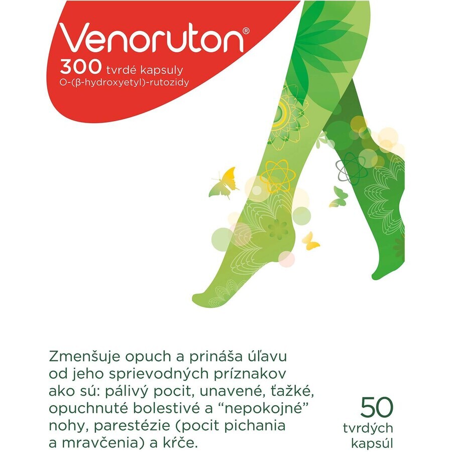 Venoruton 300, 1 x 50 cápsulas duras