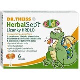 Dr Theiss HerbalSept Niños Garganta Piruletas 6 pcs