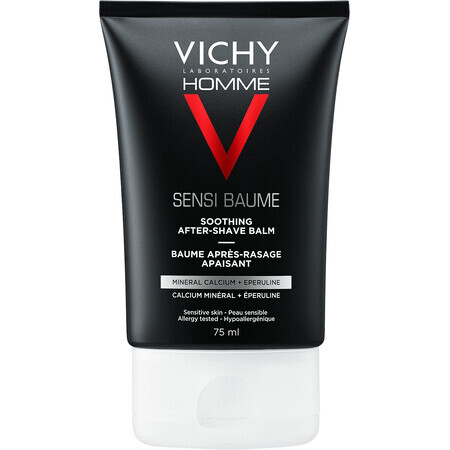 Vichy Homme Sensi-Baume Bálsamo para después del afeitado para pieles sensibles 75 ml