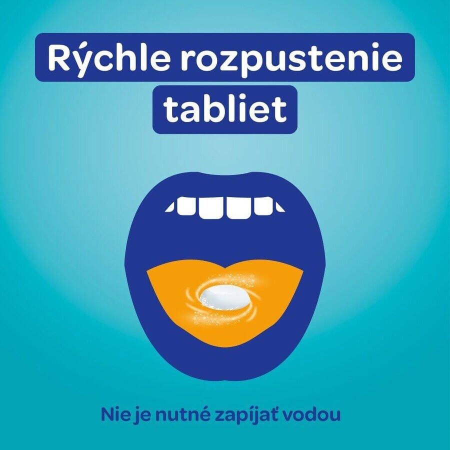 Imodium Instant 2 mg comprimidos bucodispersables, 6 comprimidos