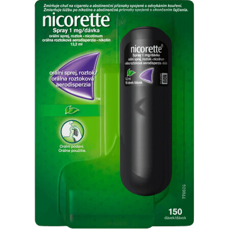 Nicorette Spray 1mg/dosis 150 unid.