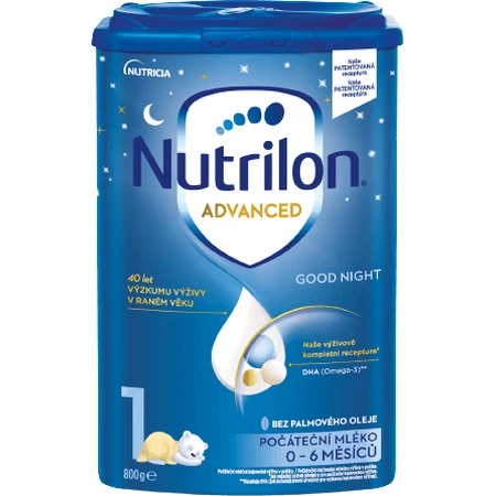 Nutrilon 1 Advanced Good Sleep fórmula 800 g