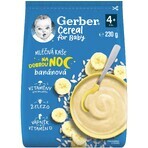 Gerber Goodnight porridge avec céréales et lait, banane 230 g