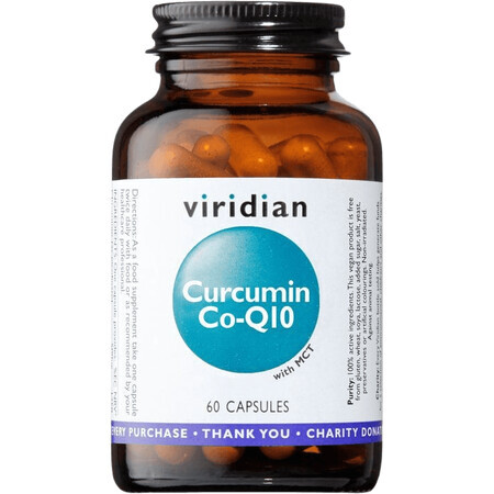 Viridian Curcumin and Coenzyme Q10 60 capsules