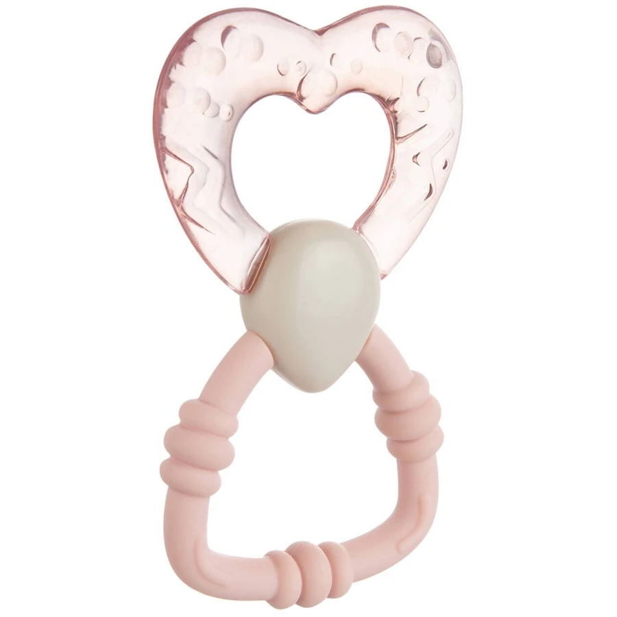 Canpol baby refreshing teether con sonaglio a bacchetta magica - rosa