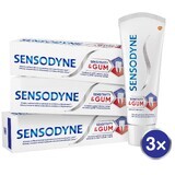 Sensodyne Sens & Gum Dentifricio 3 x 75 ml