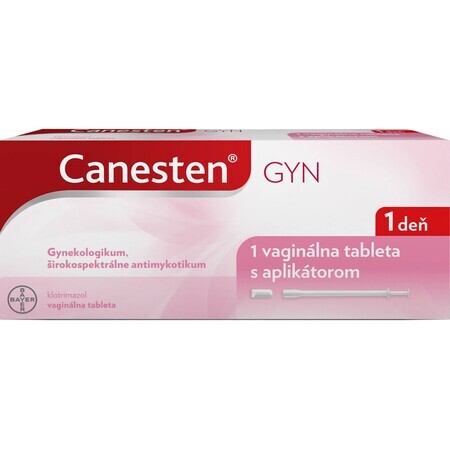 Canesten GYN 1 día 500 mg, 1 comprimido