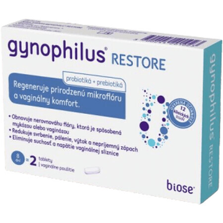 Gynophilus RESTORE Vaginaltabletten 2 Stück