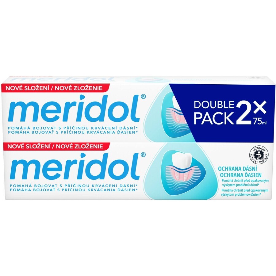 Meridol Gum Protection Pasta dentífrica 2 x 75 ml