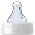 Chicco Biberon Soother Perfect 5/Well-Being fiziologic debit lent 0m+ 2 buc