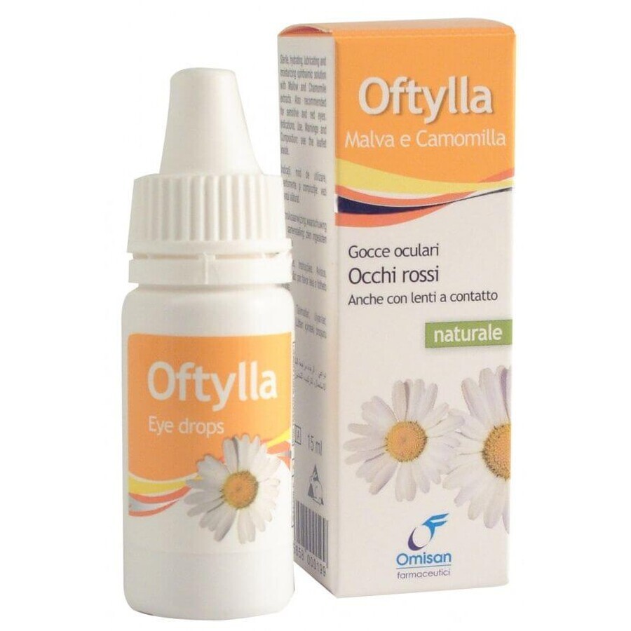 Omisan Oftylla Camomilla oogdruppels 15 ml