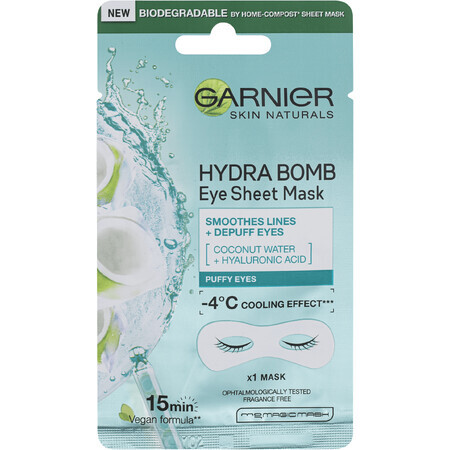 Garnier Skin Naturals Mascarilla Alisante Contorno de Ojos 6 g