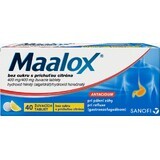 Maalox sin azúcar con limón masticable 40 comprimidos