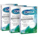 Corega Whitening Tablets 3 x 30 pcs