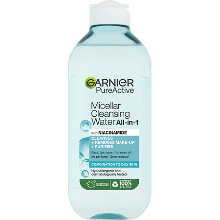 Garnier Skin Naturals Agua Micelar Pura 3 en 1 400 ml