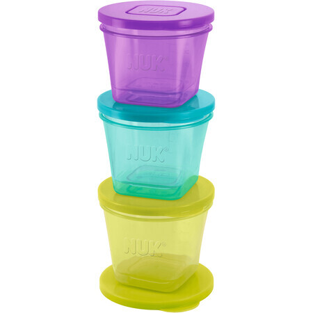 Nuk Baby food bowls 6 pcs